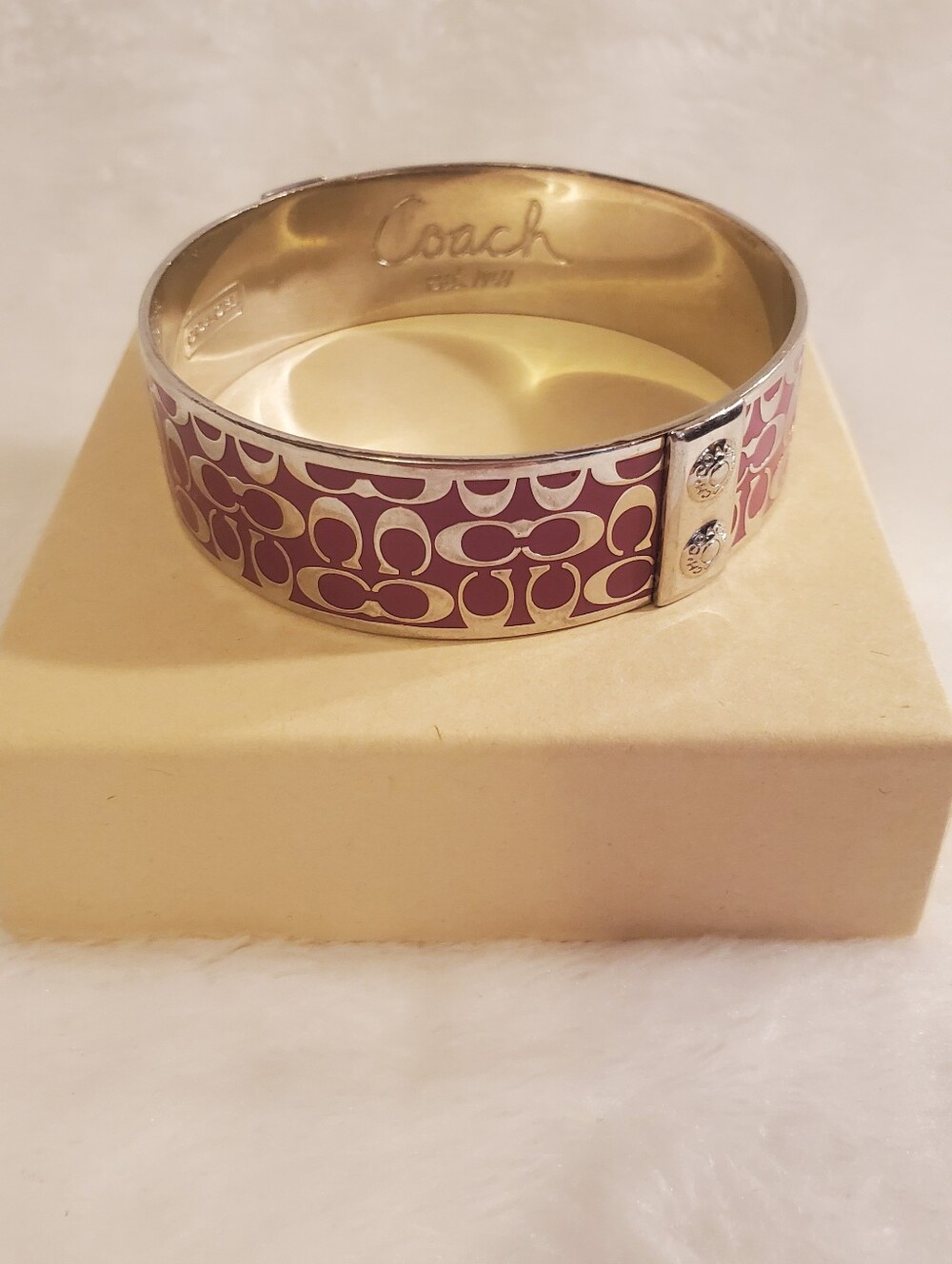 Coach Bracelet Bangle Vintage Y2k
